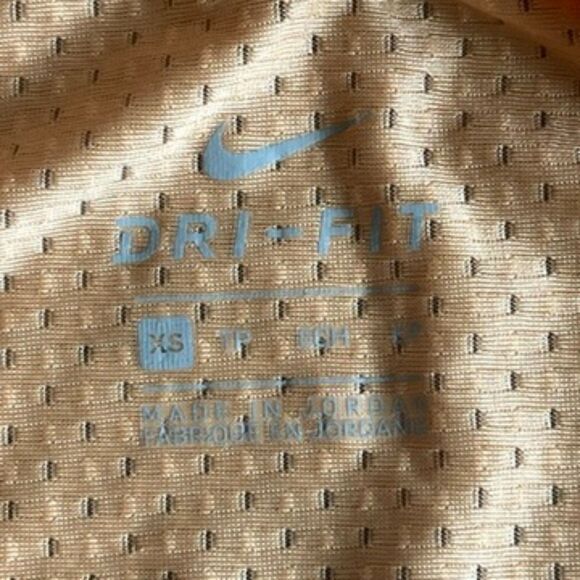 Nike Activewear Orange Mesh Tank Top Athletic Size XS Dri Fit - Picture 4 of 4